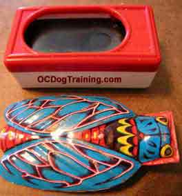 Two types of Clickers used for reinforcement training