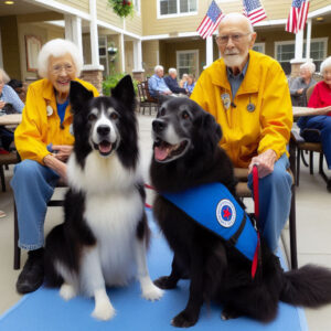 community support dogs at senior housing