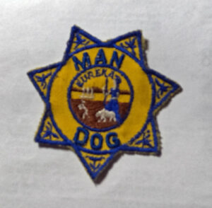 Man Dog Badge
